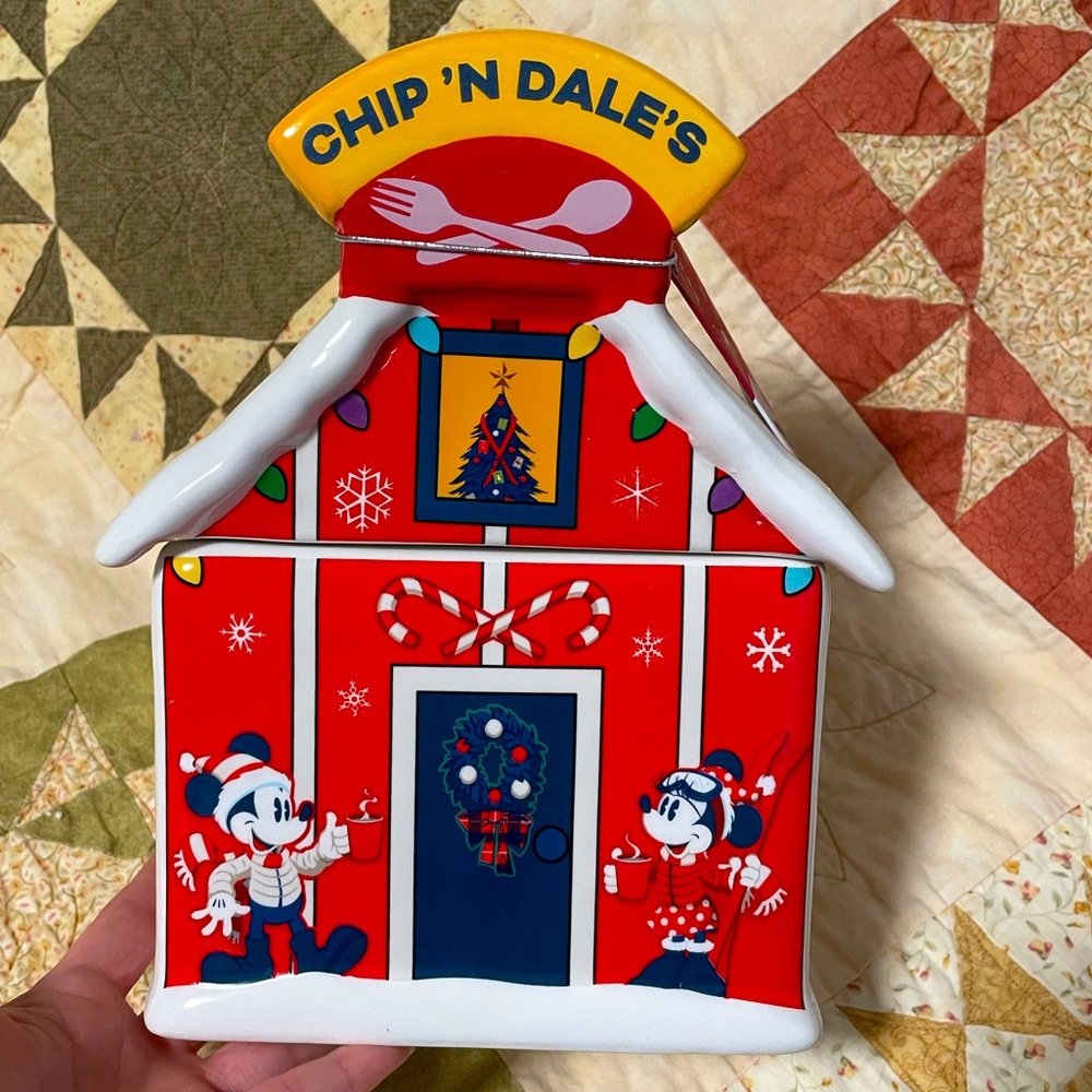 Mickey Mouse and Friends Holiday Cookie Jar